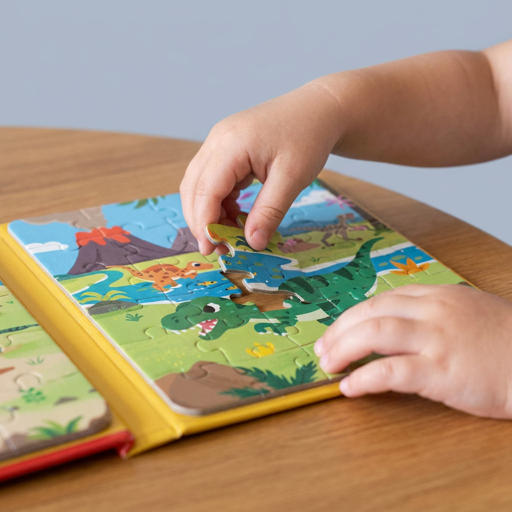 Magnetic Montessori Puzzle Book
