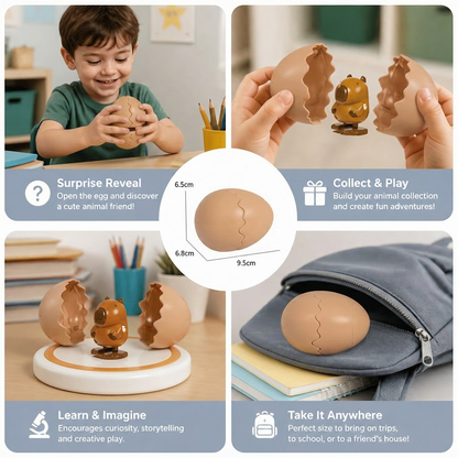 Surprise Egg Hatching Animal Kids Toy