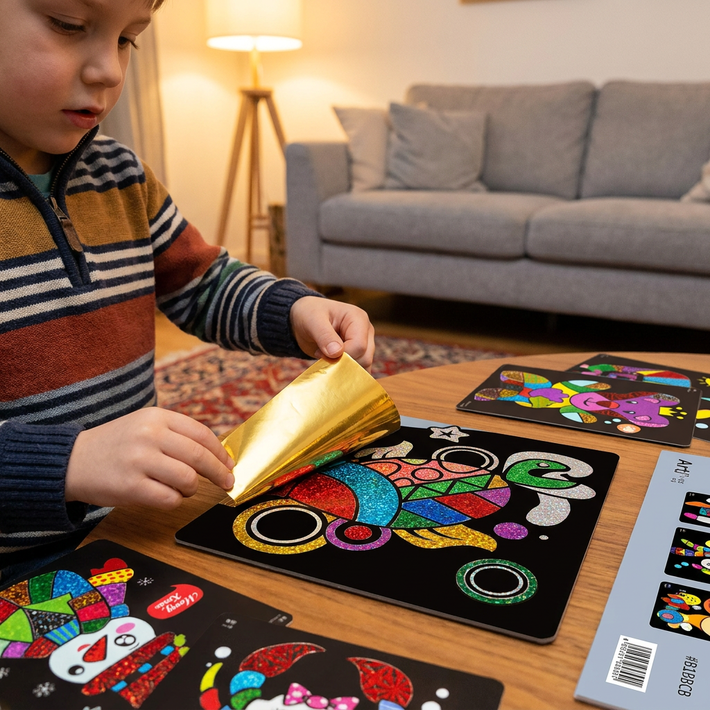DIY Foil Art Craft Kit for Kids