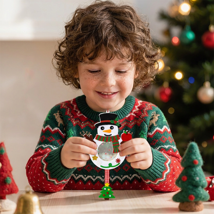 DIY Christmas Shaker Ornament Craft Kit for Kids