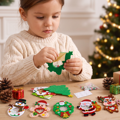 DIY Christmas Shaker Ornament Craft Kit for Kids