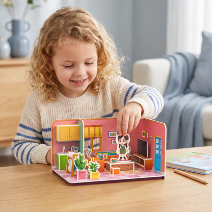 3D DIY Playroom Building Kit – Educational Puzzle & Craft Set