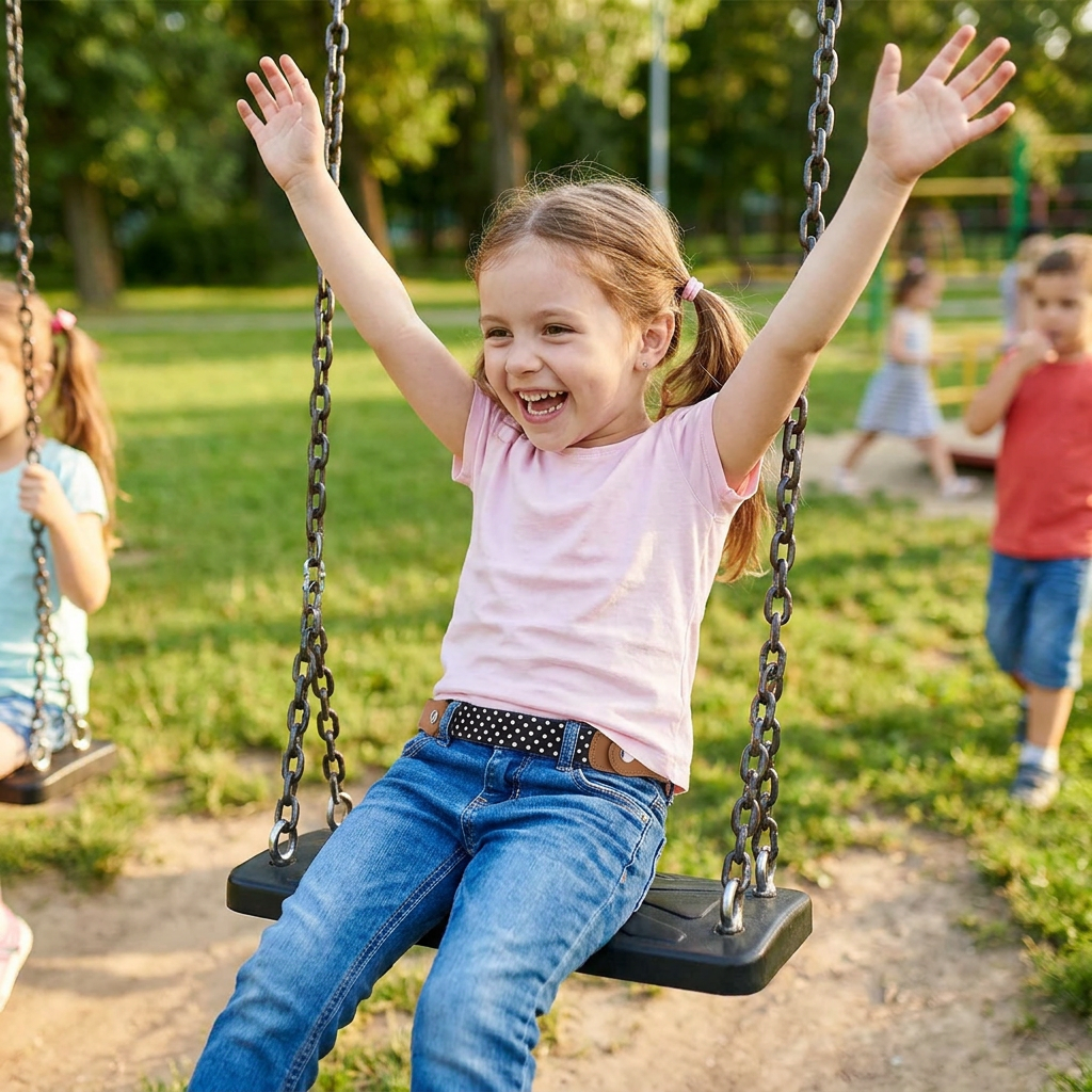 Comfortable Elastic Children’s Belts – Suitable for All Ages