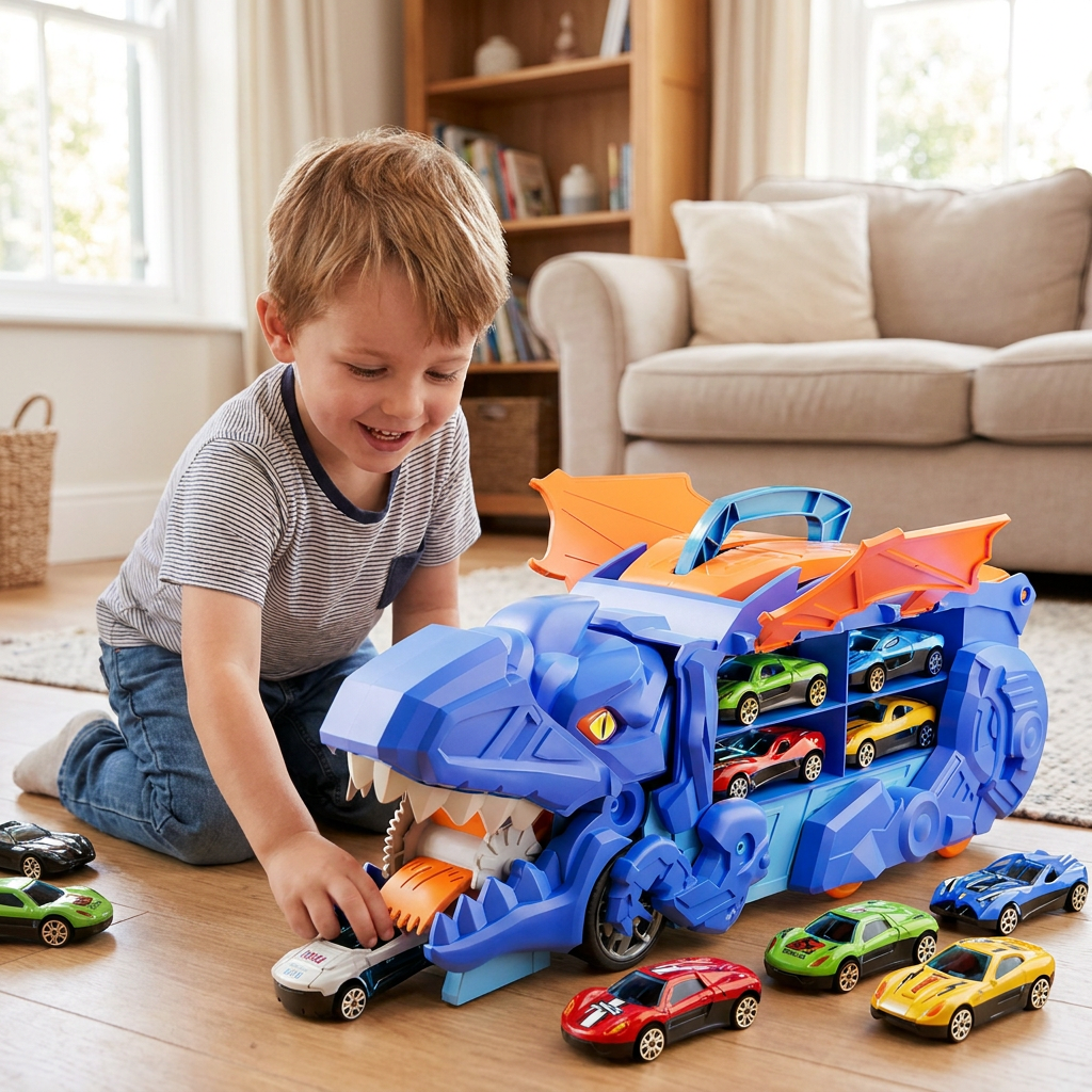 Dinosaur Car Play Truck