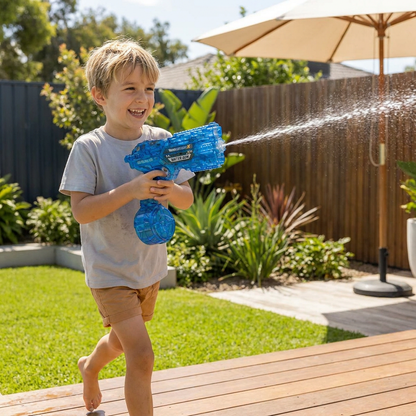 Electric Space Water Gun with Circular Tank