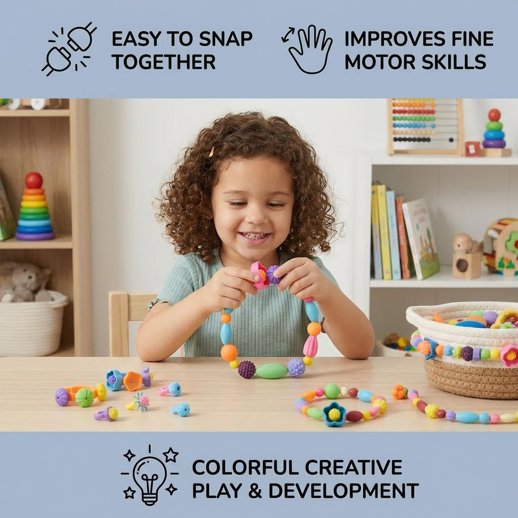 Jewellery bricks for children