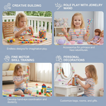 Jewellery bricks for children