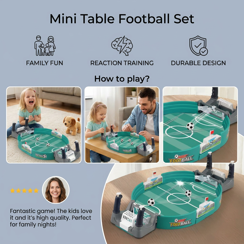 Mini Table Football Set