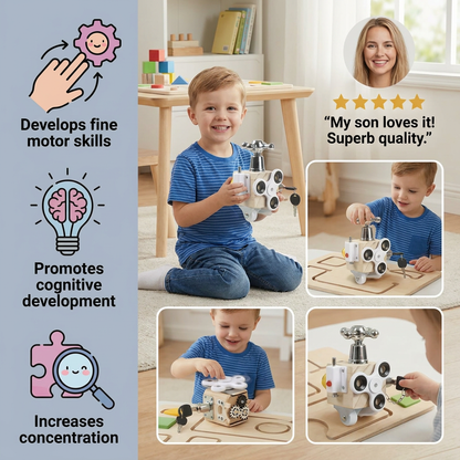 MagicCube - Montessori Busy Cube