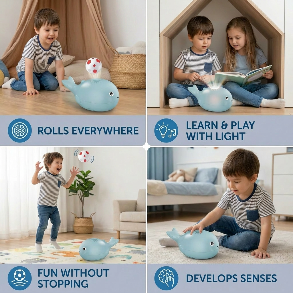 Whale Airball Toy