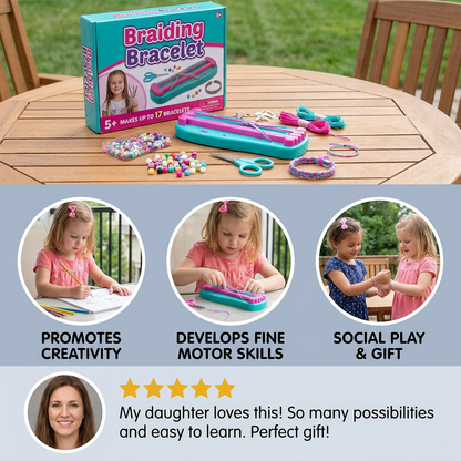 DIY Braiding Bracelet Kit