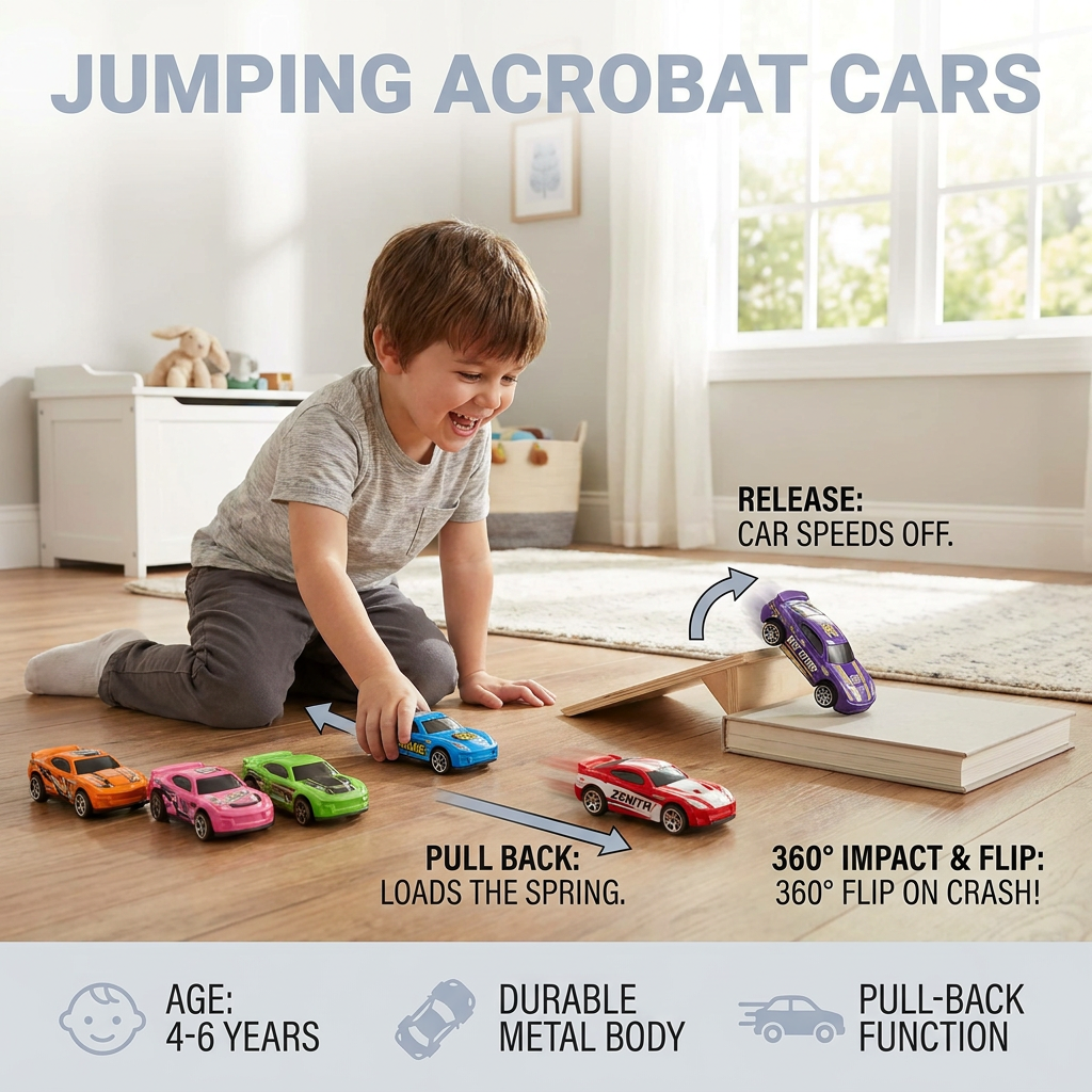 Jumping Stunt Cars
