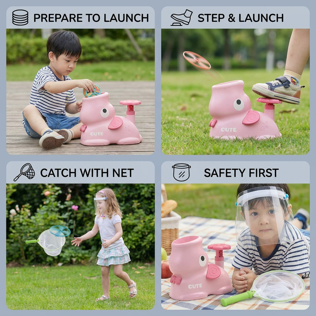 SkySpinner - Flying Disc Launcher