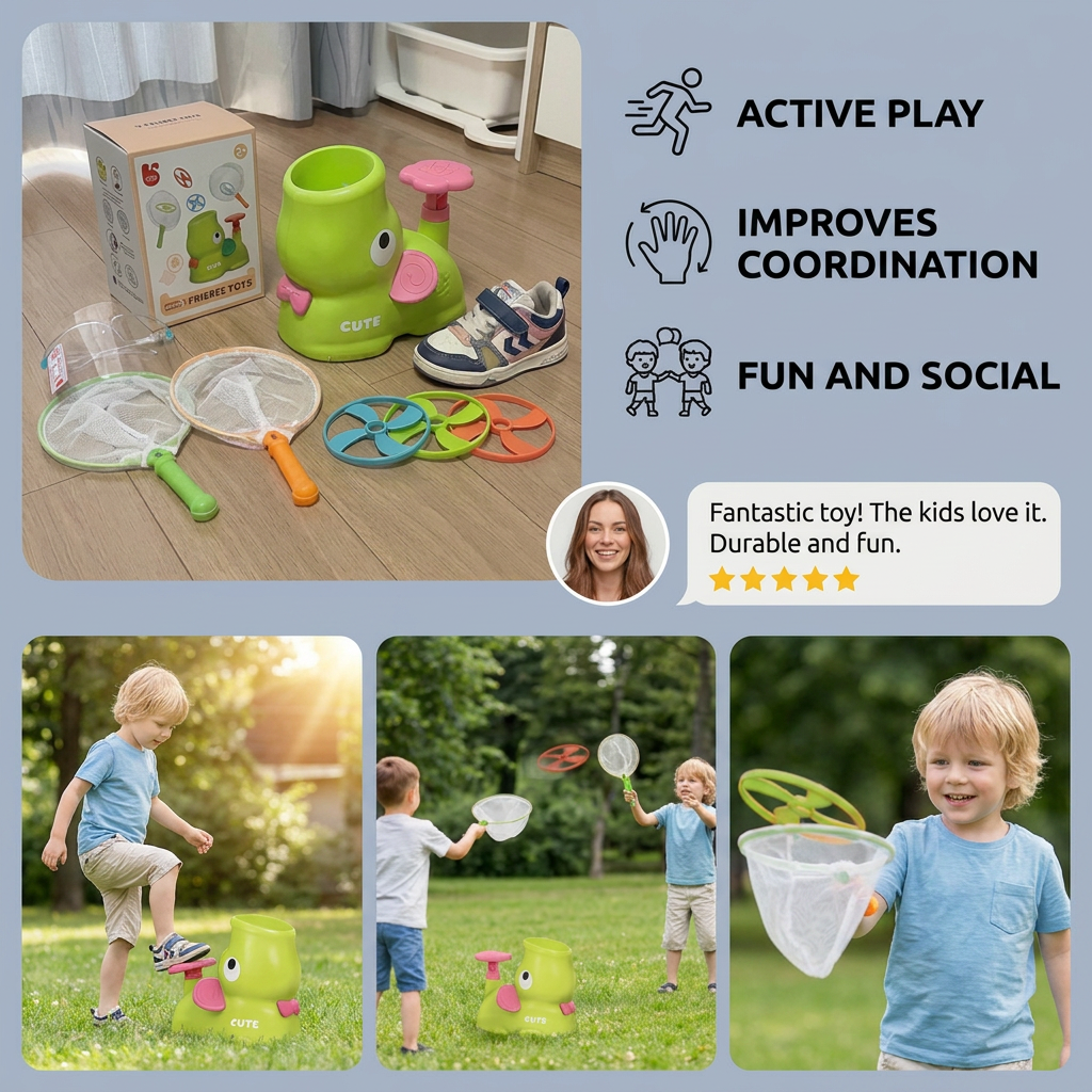 SkySpinner - Flying Disc Launcher