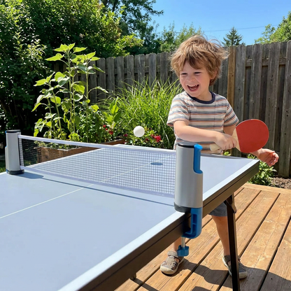 Adjustable table tennis set - suitable for every table!