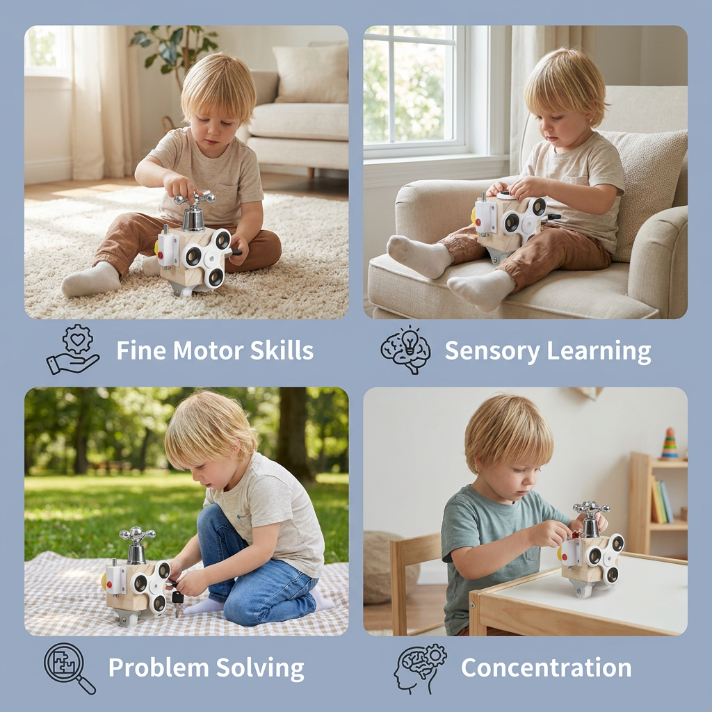 MagicCube - Montessori Busy Cube