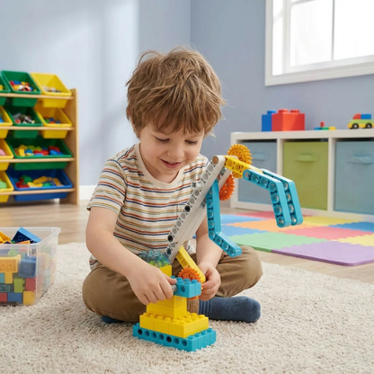 3in1 Science and Engineering Building Blocks Play Set