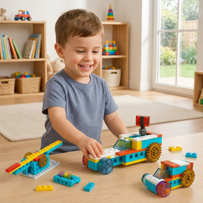 3in1 Science and Engineering Building Blocks Play Set