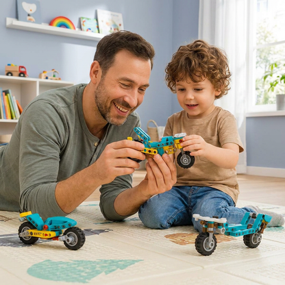 3in1 Science and Engineering Building Blocks Play Set