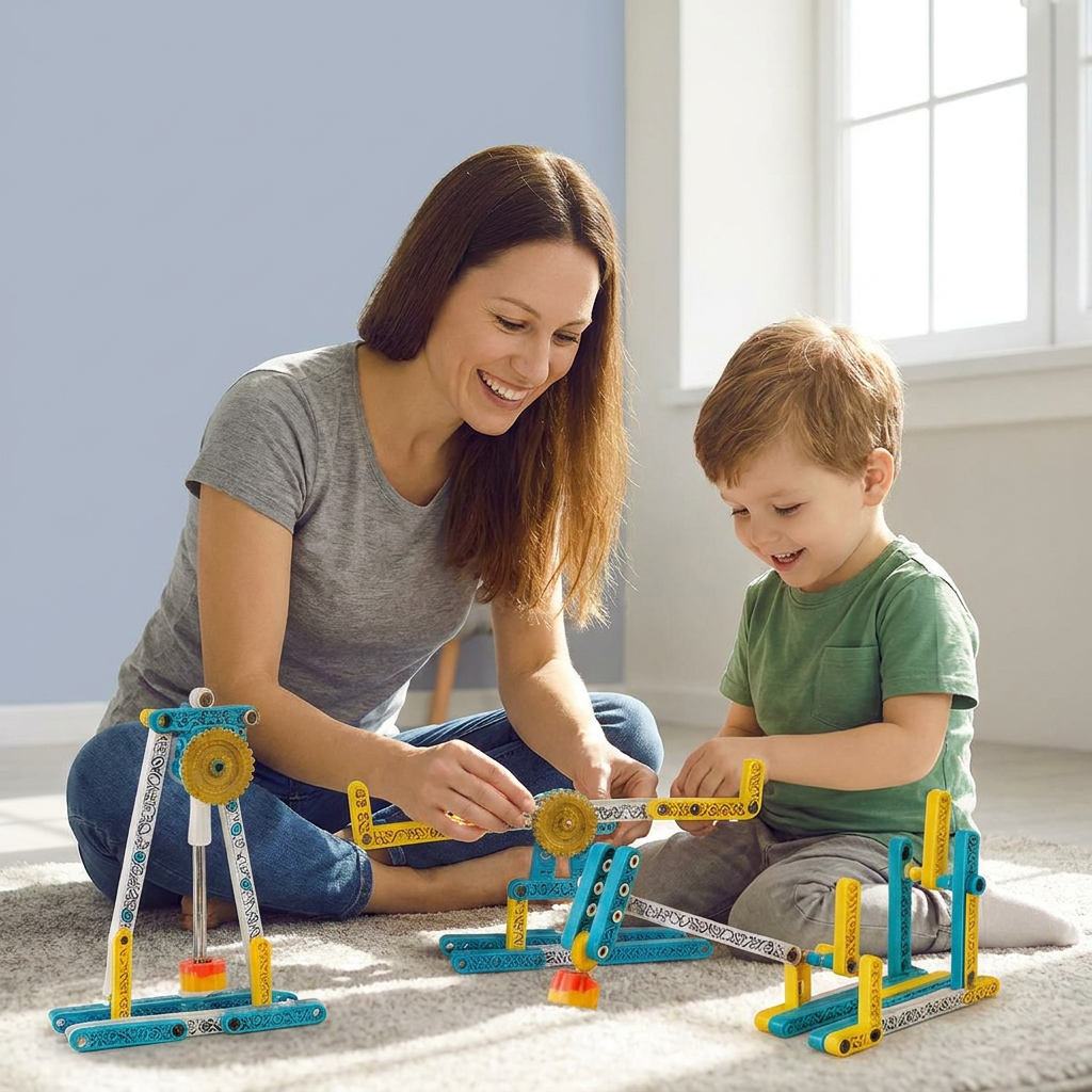 3in1 Science and Engineering Building Blocks Play Set