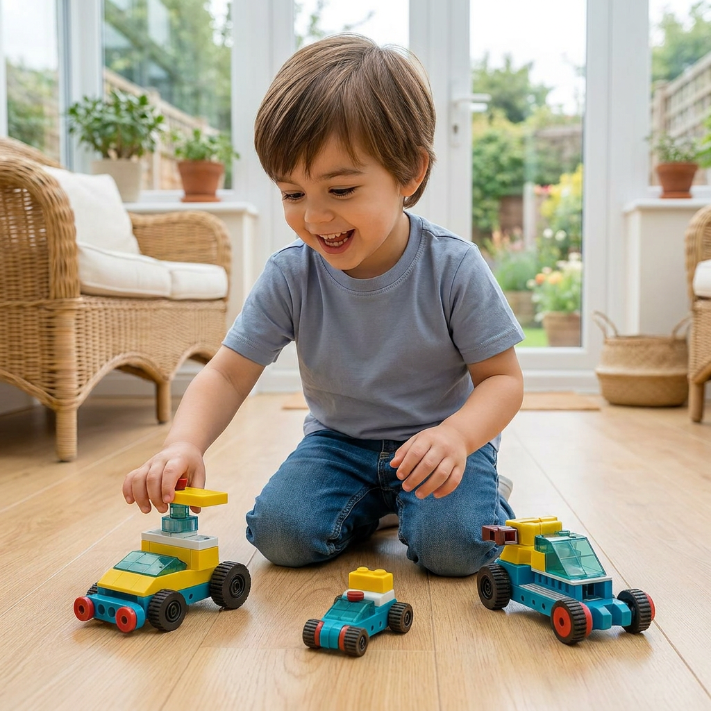 3in1 Science and Engineering Building Blocks Play Set