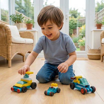 3in1 Science and Engineering Building Blocks Play Set
