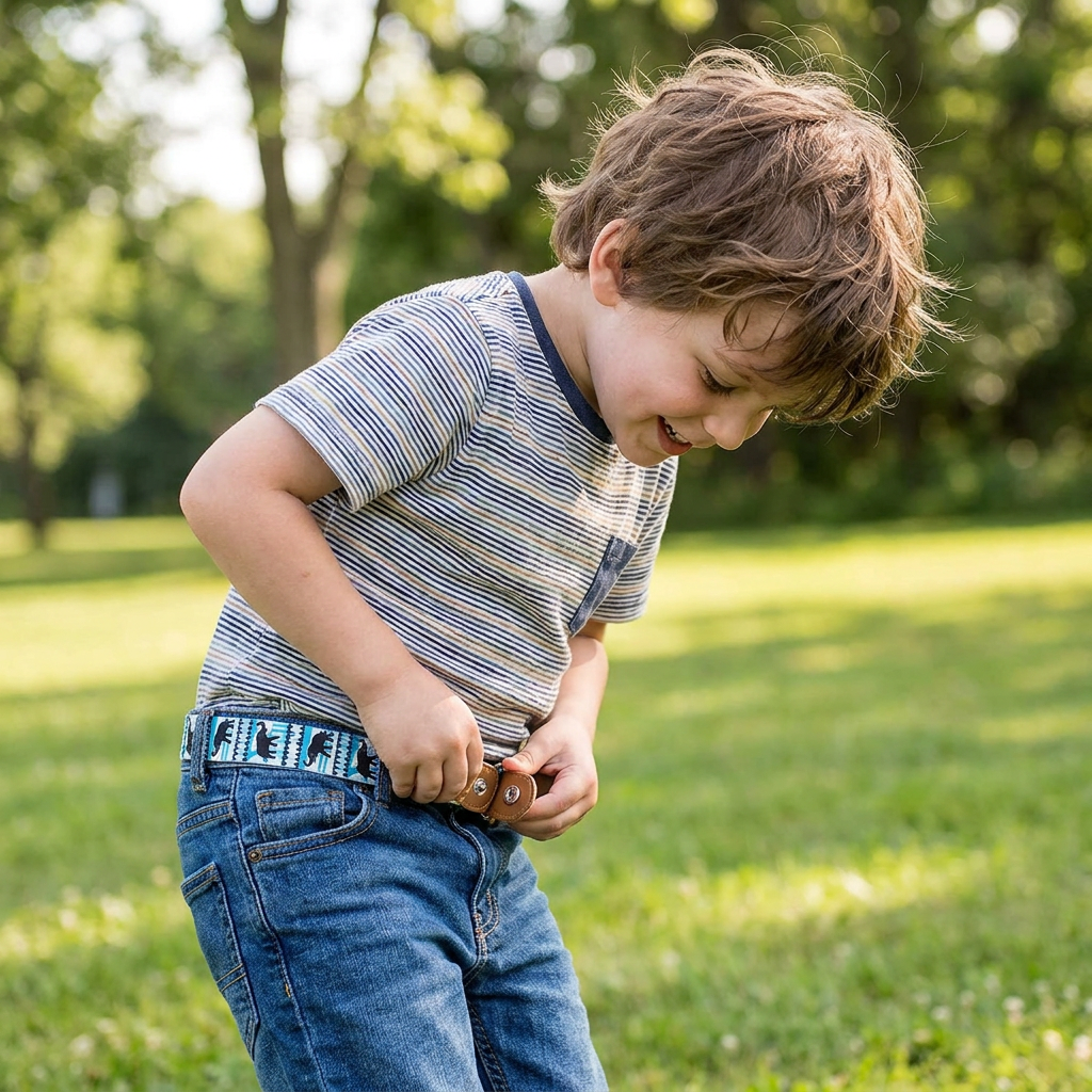 Comfortable Elastic Children’s Belts – Suitable for All Ages