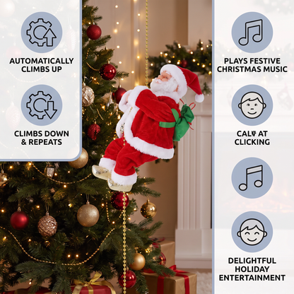 Climbing Santa Claus Toy