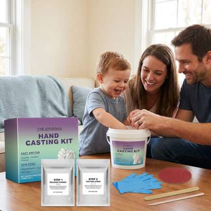 3D Hand Casting Kit for Families & Couples – Family Keepsake Set