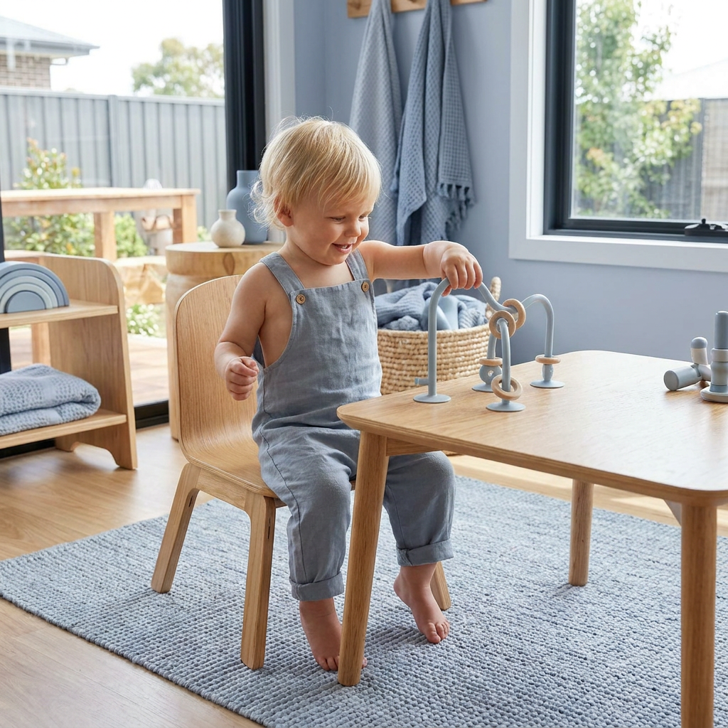 Silicone Baby Activity Toy – Suction Cup Learning Toy for Table & High Chair