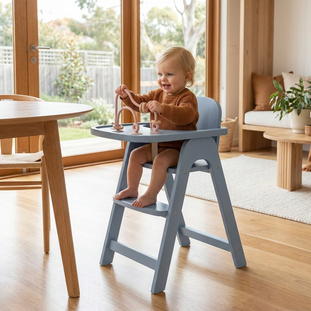 Silicone Baby Activity Toy – Suction Cup Learning Toy for Table & High Chair