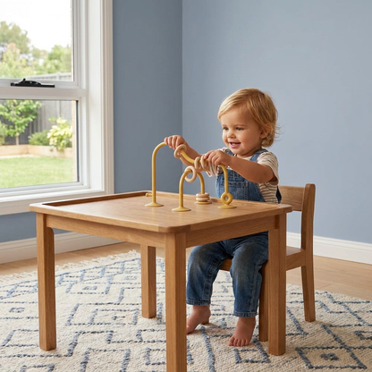 Silicone Baby Activity Toy – Suction Cup Learning Toy for Table & High Chair
