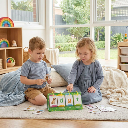 Learning Card Set for Kids – Flashcards for Word Building & Language Development