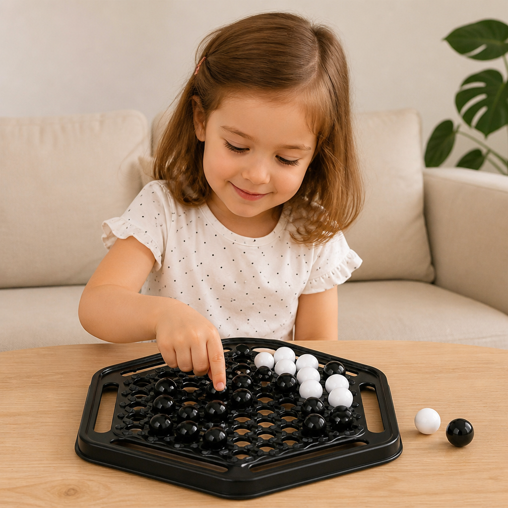 Push-Chess Family Strategy Game – Interactive Logic & Thinking Game for Kids