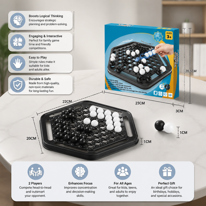 Push-Chess Family Strategy Game – Interactive Logic & Thinking Game for Kids