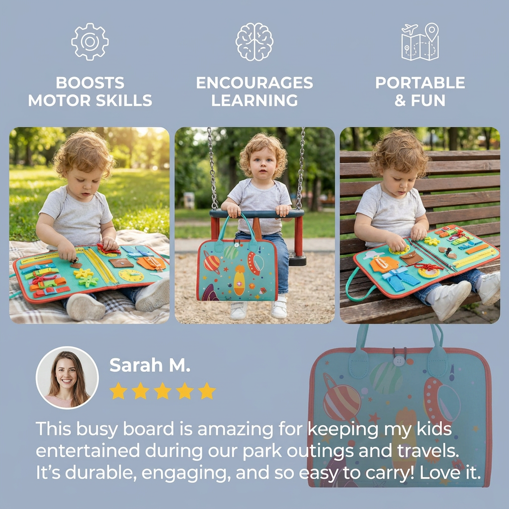 Montessori Play & Learn Book