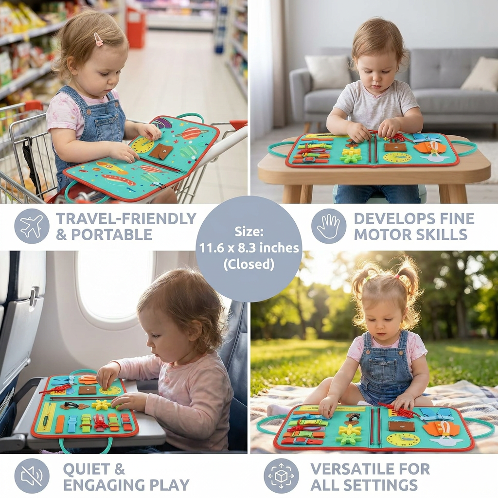 Montessori Play & Learn Book