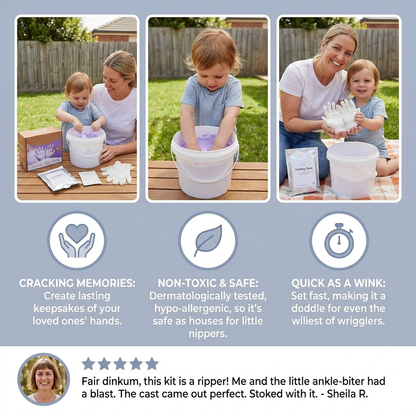 3D Hand Casting Kit for Families & Couples – Family Keepsake Set