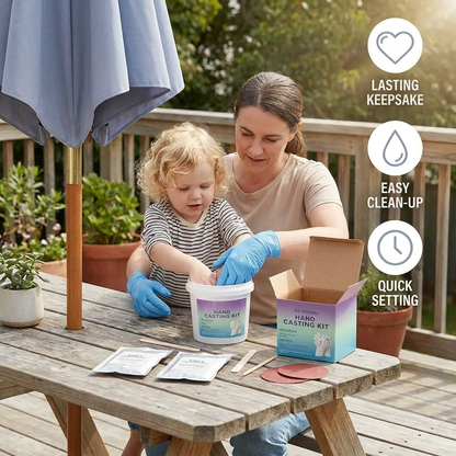 3D Hand Casting Kit for Families & Couples – Family Keepsake Set