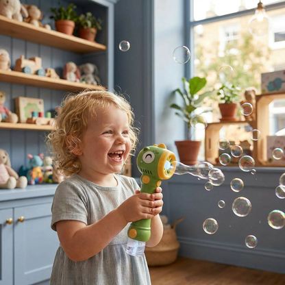 Light-Up Bubble Wand for Kids – Automatic Bubble Maker