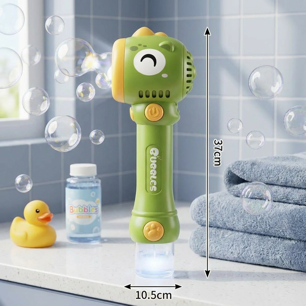 Light-Up Bubble Wand for Kids – Automatic Bubble Maker