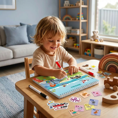 Montessori Activity Book for Kids – Playful Learning & Early Development