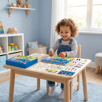 Montessori Activity Book for Kids – Playful Learning & Early Development