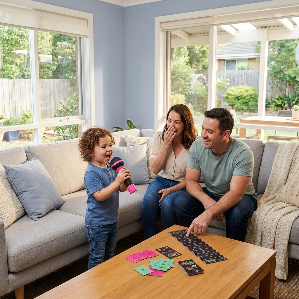 Karaoke Party Game with Microphone – Fun Family Game for Friends & Family