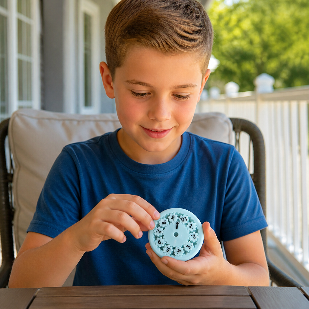 Mathematics educational game Fidget Spinner