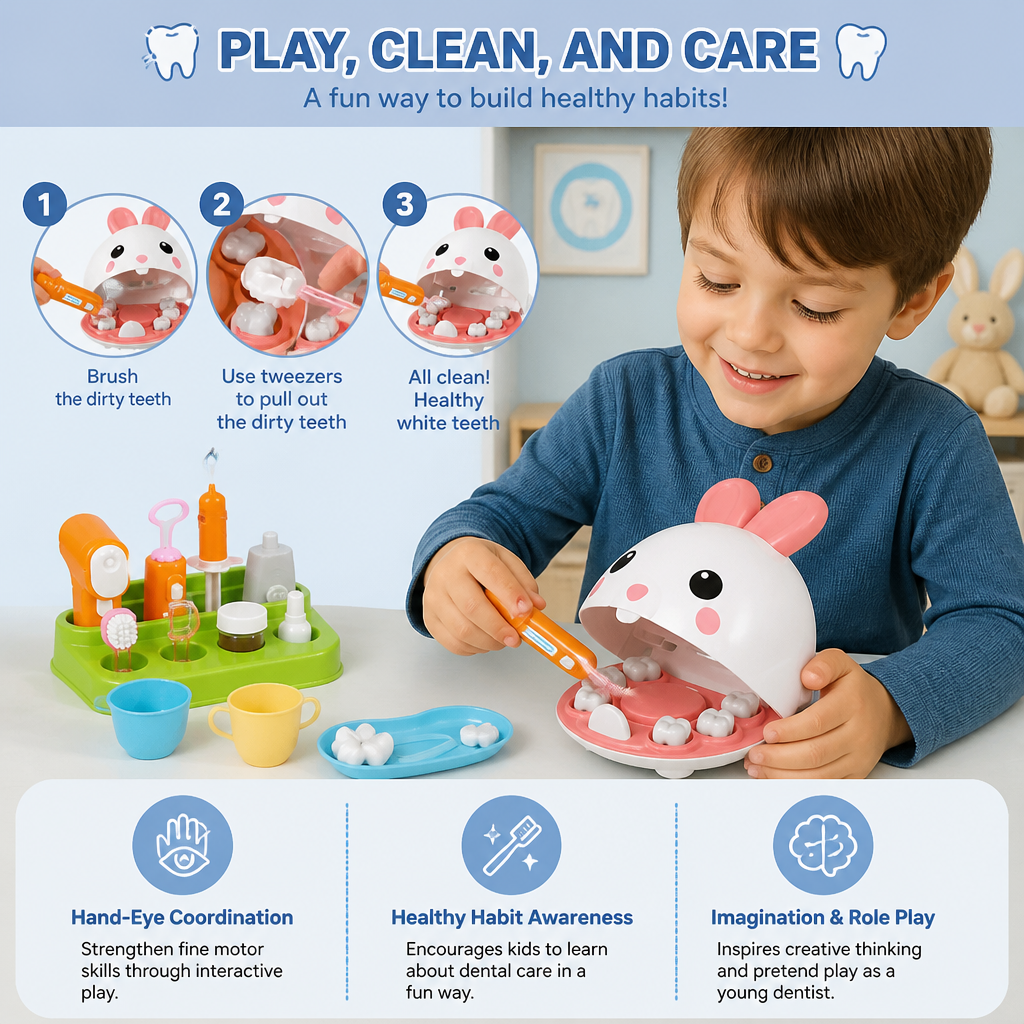 Mini Dentist Rabbit Game