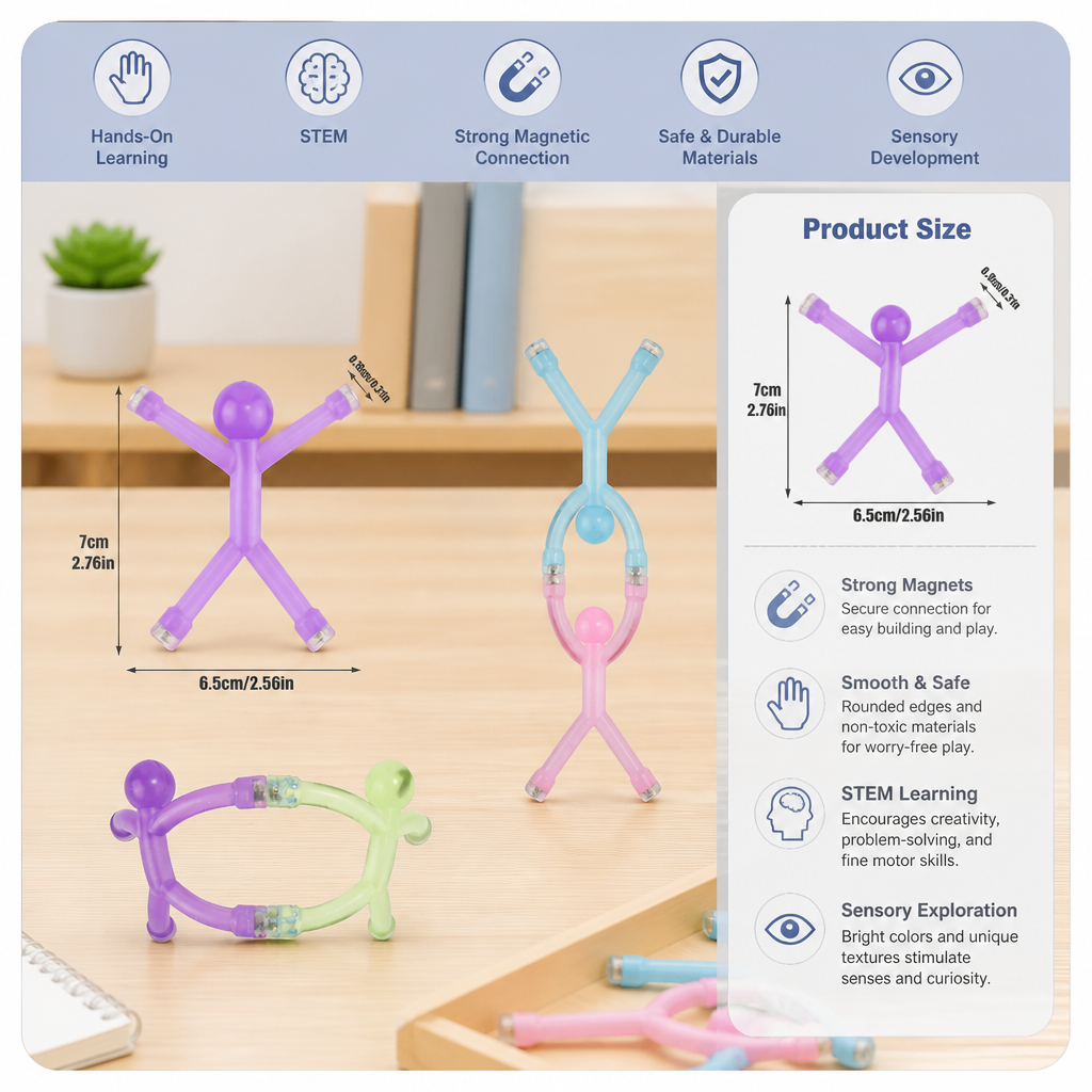 Montessori Sensory Magnetic Figures