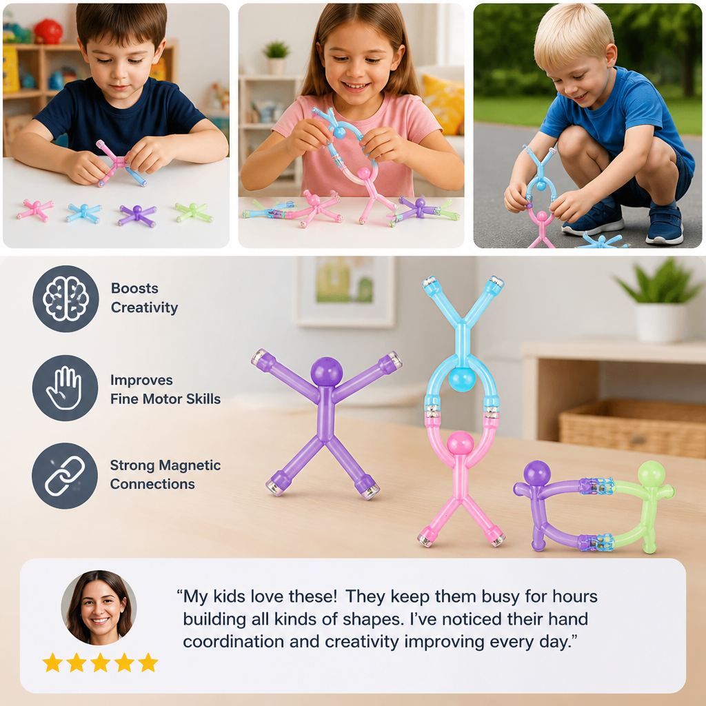 Montessori Sensory Magnetic Figures