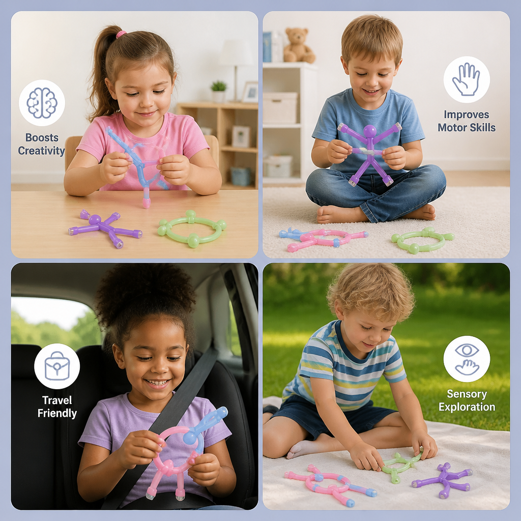 Montessori Sensory Magnetic Figures