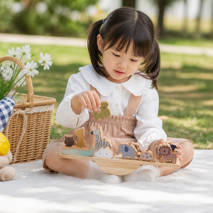 Montessori Wooden Seesaw Toy